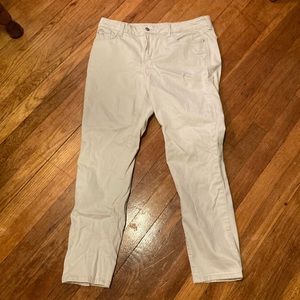 NYDJ Tan Ankle Jeans